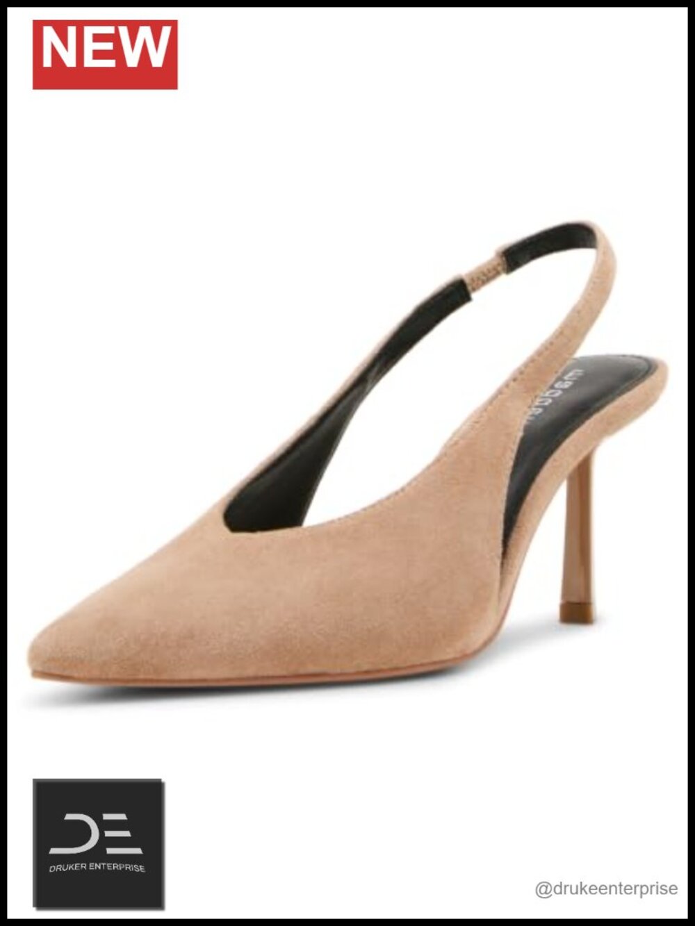 Faux Suede Stiletto Heel Pump, Evening Formal
